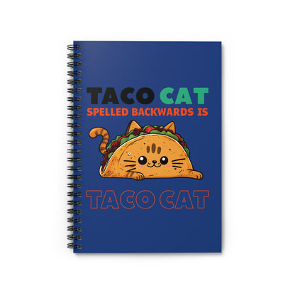 Taco Cat Spiral Notebook