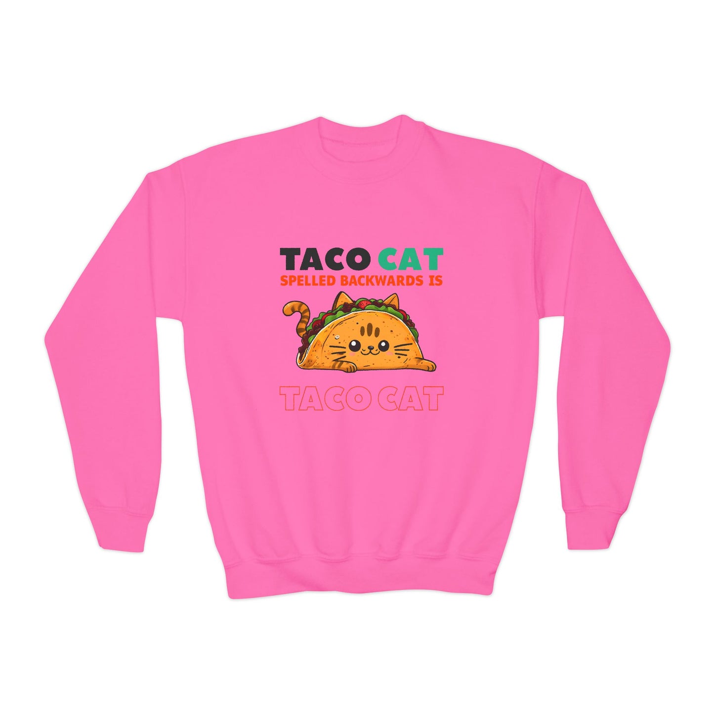 Taco Cat Youth Sweatshirt - Unisex