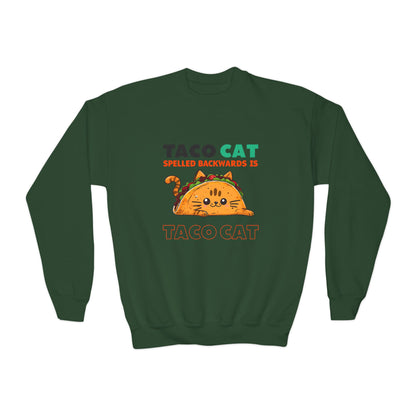 Taco Cat Youth Sweatshirt - Unisex