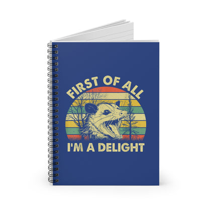 Delight Spiral Notebook