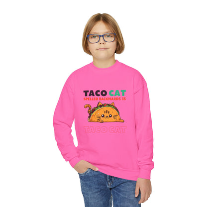 Taco Cat Youth Sweatshirt - Unisex